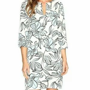 Karen Kane 3/4 sleeve floral dress